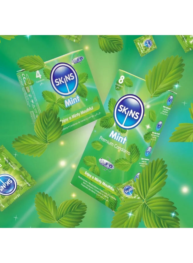 Skins Premium Condom - Mint 8 Condoms - Image 3